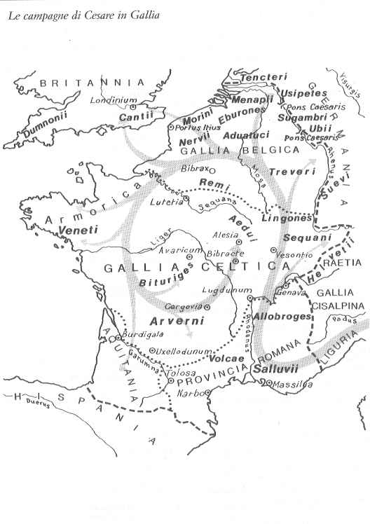 Le campagne di Cesare in Gallia